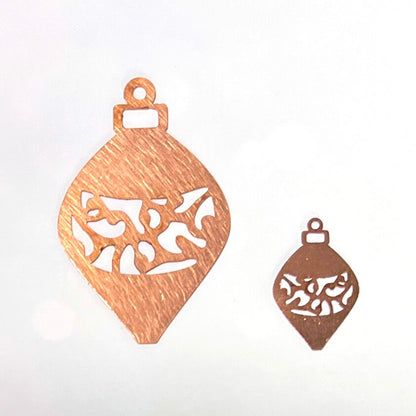 Copper Blanks - 315# Ornament copper blank , stamped enamel , solid copper, stamping blank, personalized copper blank, raw copper