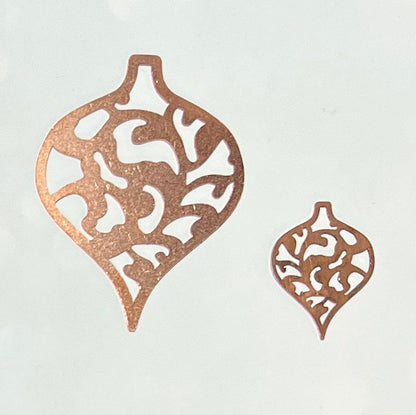 Copper Blanks - 317# Unique copper blank , stamped enamel , solid copper, stamping blank, personalized copper blank, raw copper