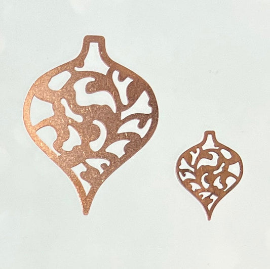 Copper Blanks - 317# Unique copper blank , stamped enamel , solid copper, stamping blank, personalized copper blank, raw copper