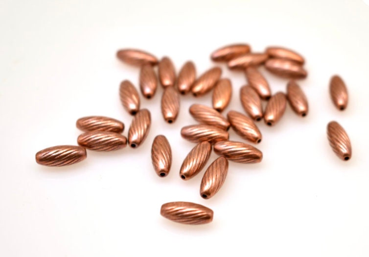 Copper Blanks - 187# Solid Raw Copper beads for enameling 3mm, 6mm, 7mm, 8mm