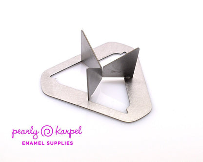 Enameling Supplies 3 Points Enameling Trivet for Torch Firing - 3" Diameter, 1" Height