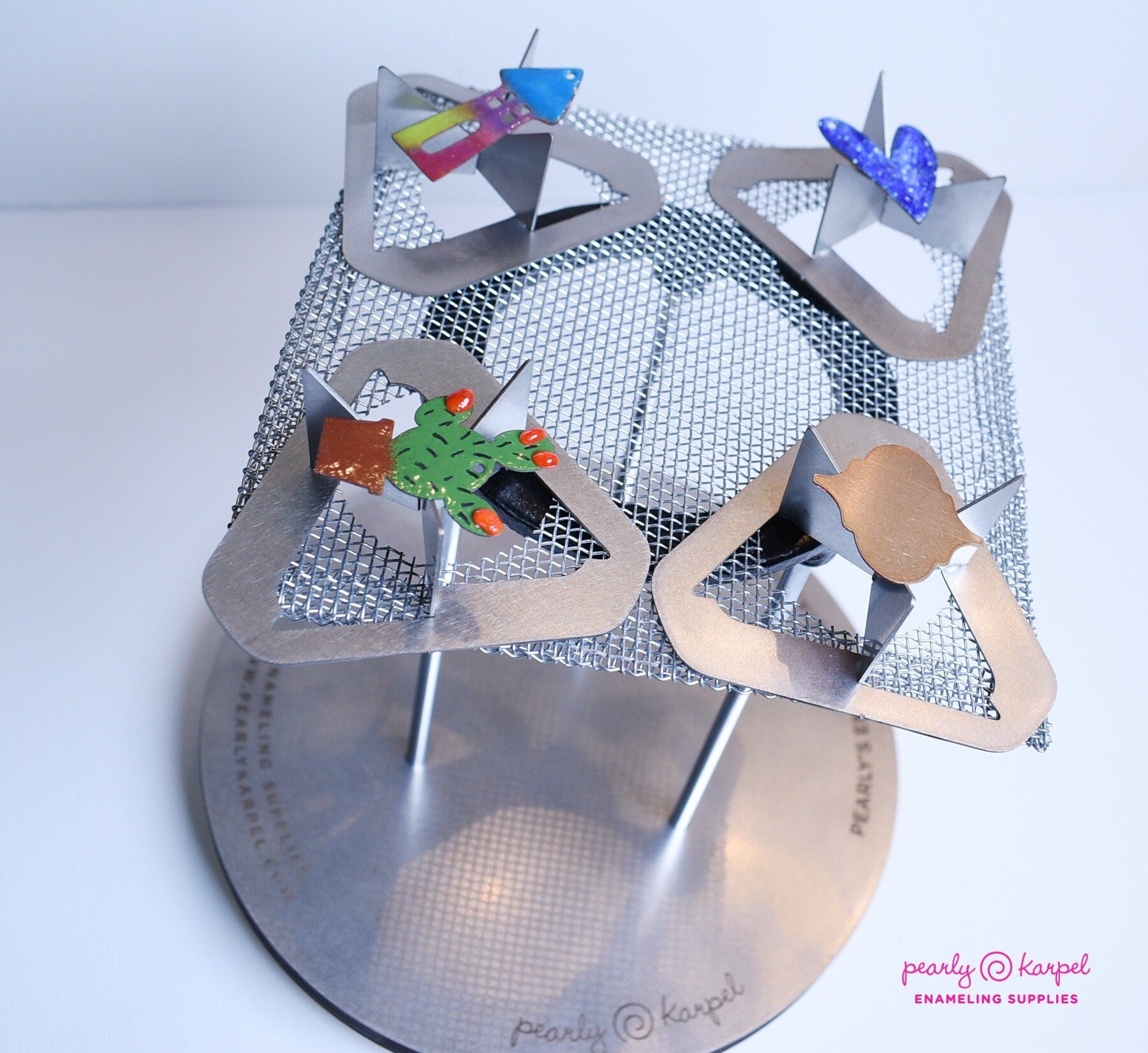 Pearly's Torch-Fired Enameling Workstation, Premium Enameling Supplies