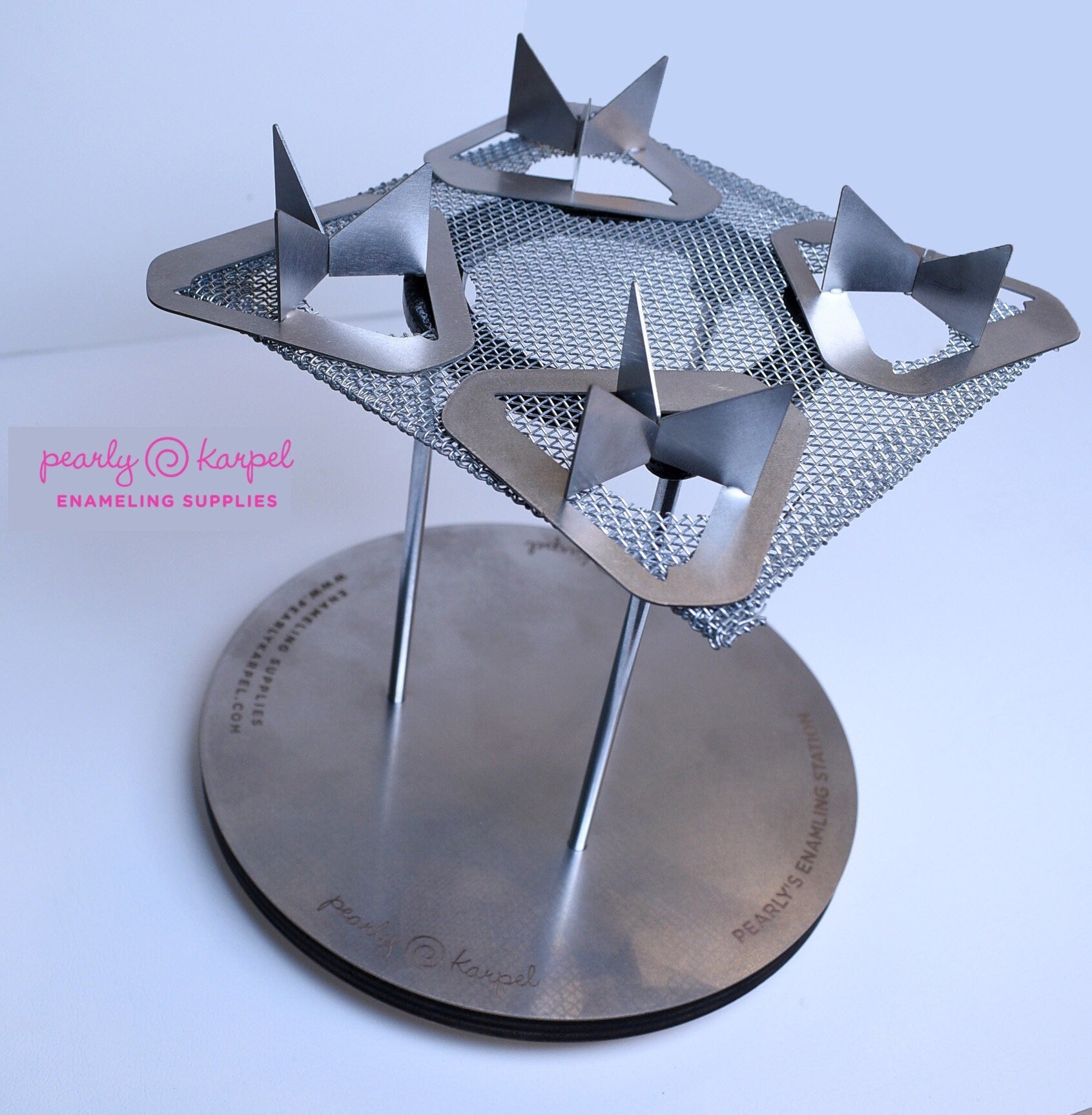 Pearly's Torch-Fired Enameling Workstation, Premium Enameling Supplies