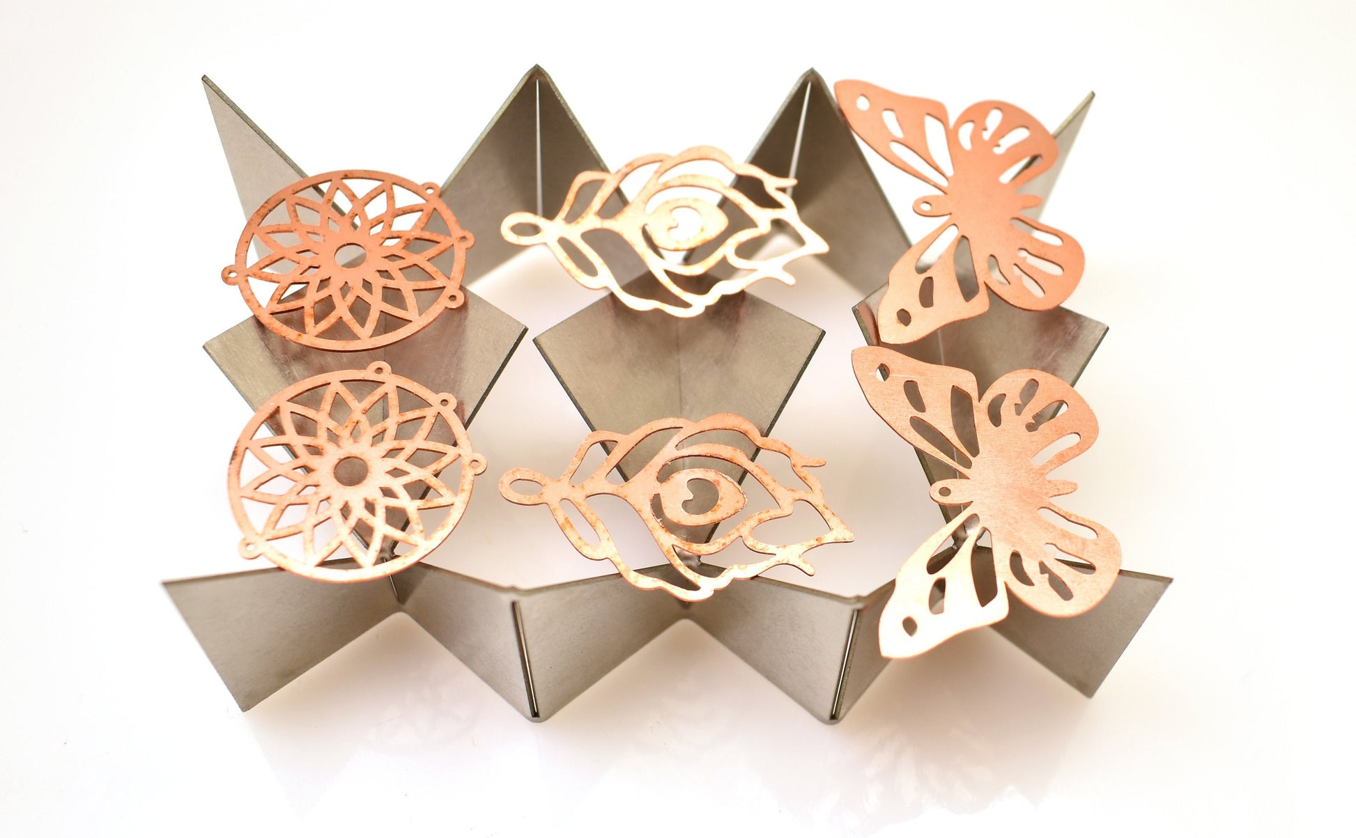 Enameling Supplies 3/4/ Torch Firing and Kiln Enameling Multi Point Trivet