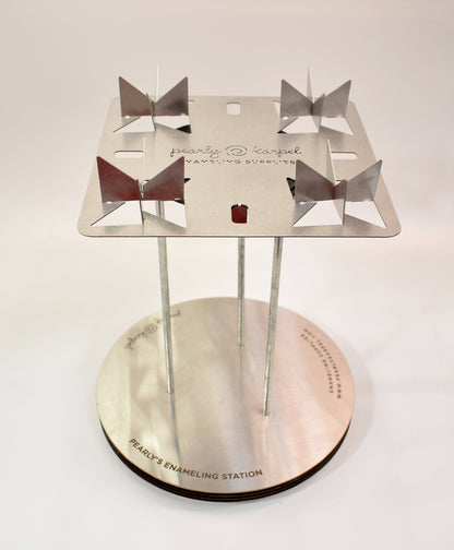 Pearly's Torch-Fired Enameling Workstation, Premium Enameling Supplies