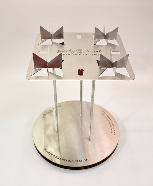 Pearly's Torch-Fired Enameling Workstation, Premium Enameling Supplies