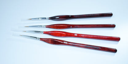 1pc Professional Small Paint Brush, Precision Animal Hair