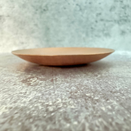 Copper Blanks - Raw Copper Solid Plate #5 size 150mm diameter\6" 21ga - 0.7mm thickness, height 0.75 in