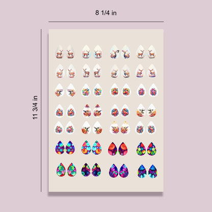 Versatile Ceramic Drop Decals: Enamel, Fusible, Glass Fusing + Waterslide 4121