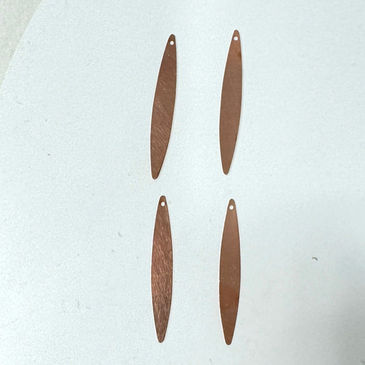 Copper Blanks - 926# Drop copper blank - 24 Gauge, Solid