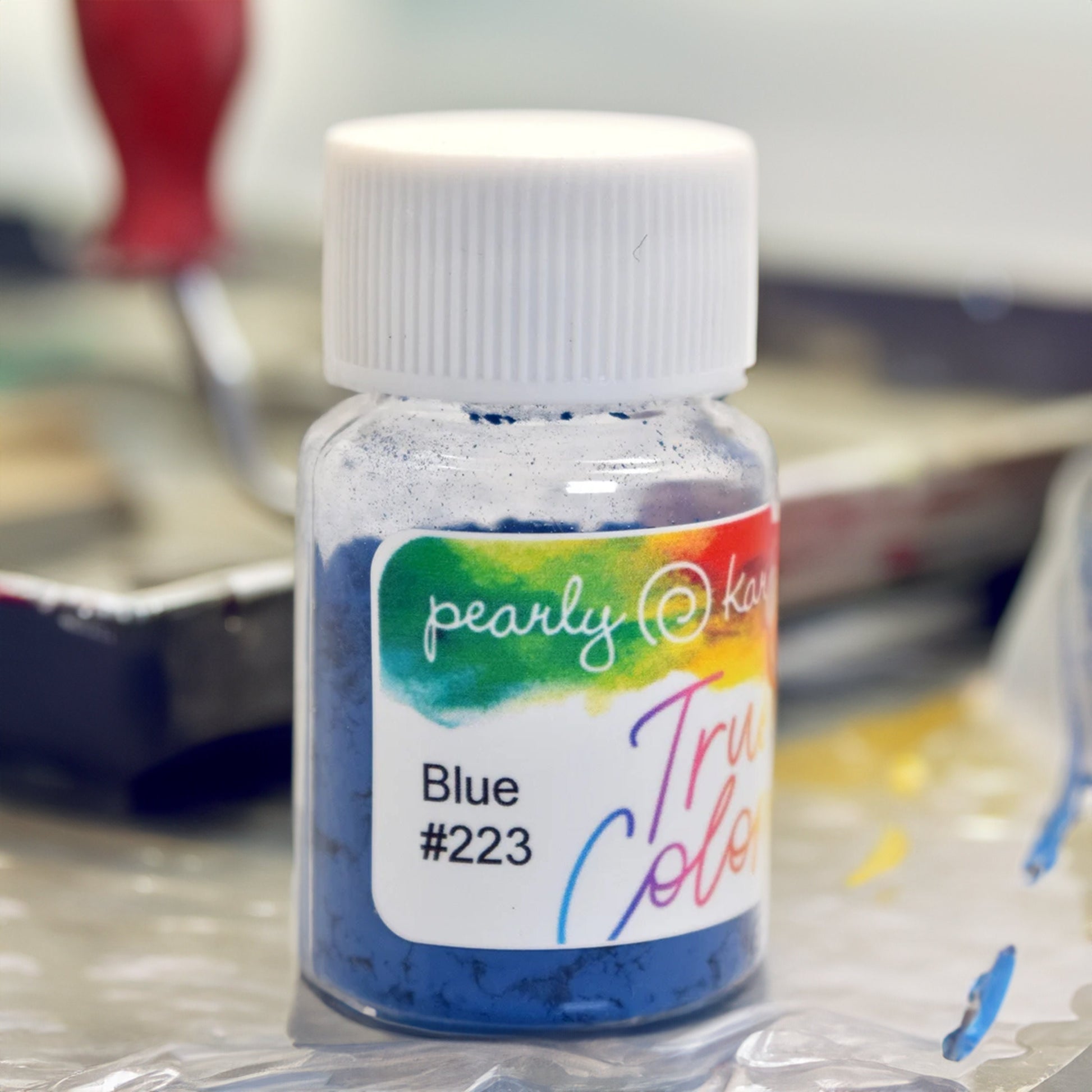 Paints - True Colors Paints For Enamels - Blue 223, Lead Free