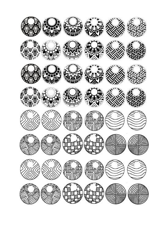 Decals, Ceramic decals - Enamel Decal - Fusible Decal - Glass Fusing Decal ~ Waterslide Decal 21133