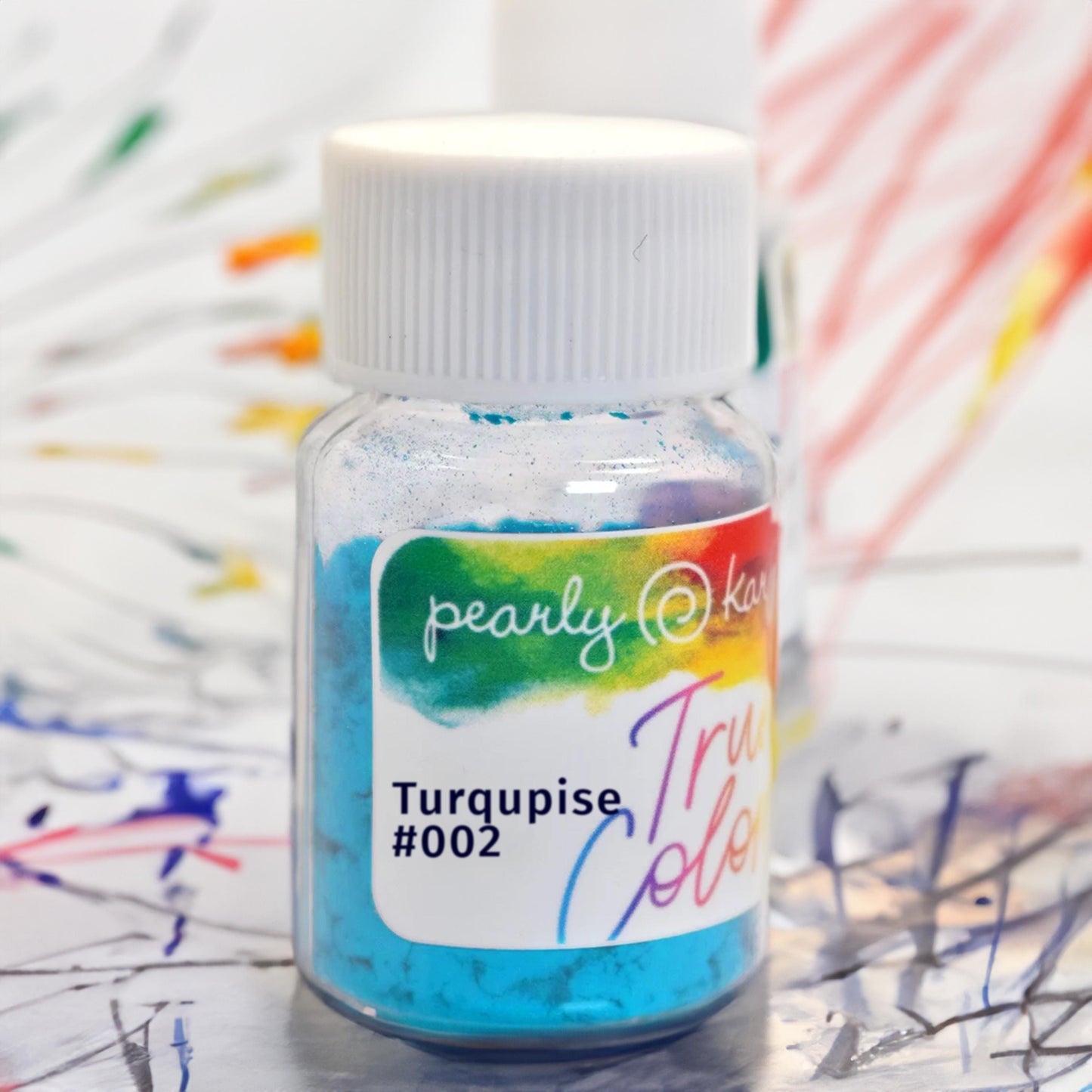 Paints - True Colors Paints For Enamels - Turquoise 002 Lead Free