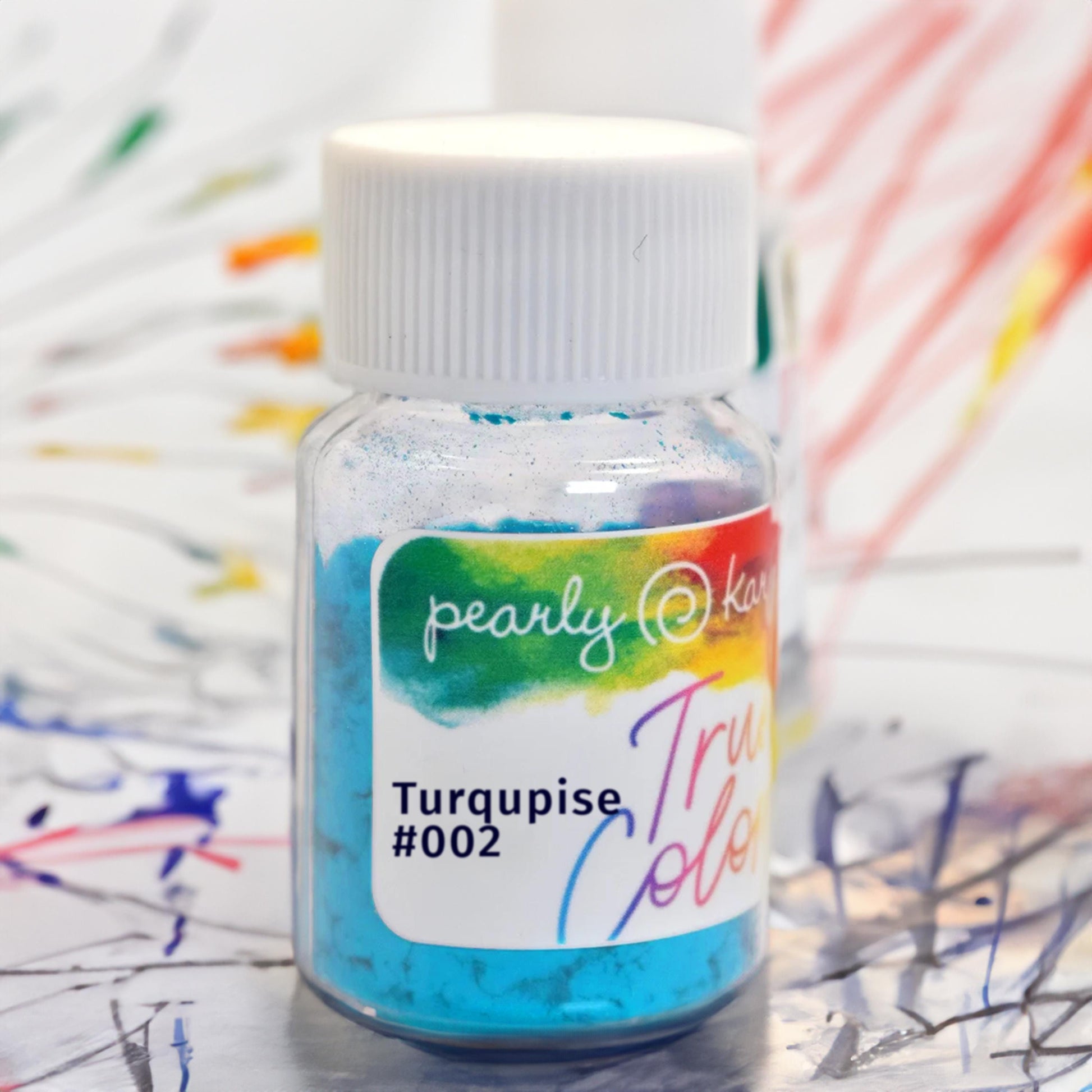 Paints - True Colors Paints For Enamels - Turquoise 002 Lead Free