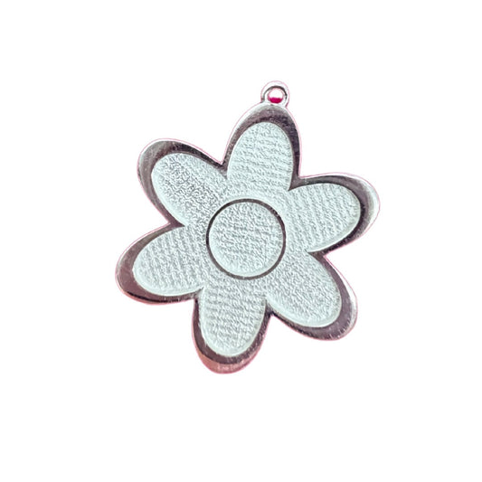 Fine Silver 999 Flower Blanks for Enameling, Just Add Enamel, Jewelry Craft Supplies