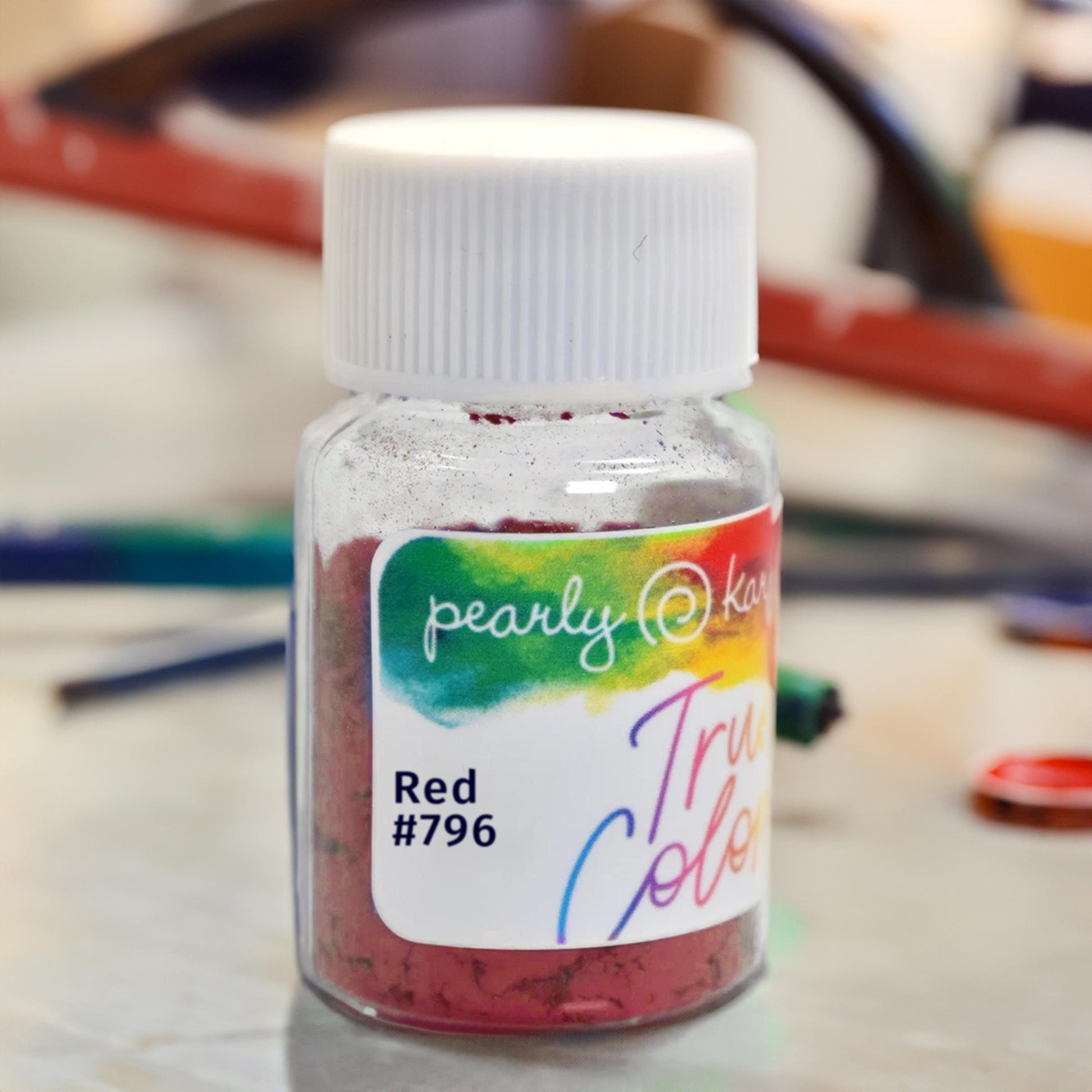 Paints - True Colors Paints For Enamels - red 796 Lead Free