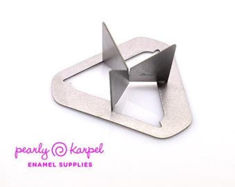 Enamel Trivets, Enameling Tools, Enameling Supplies, Three Point Trivet, Four Prong Trivet, Learn How to Enamel, Torch Fired Enameling