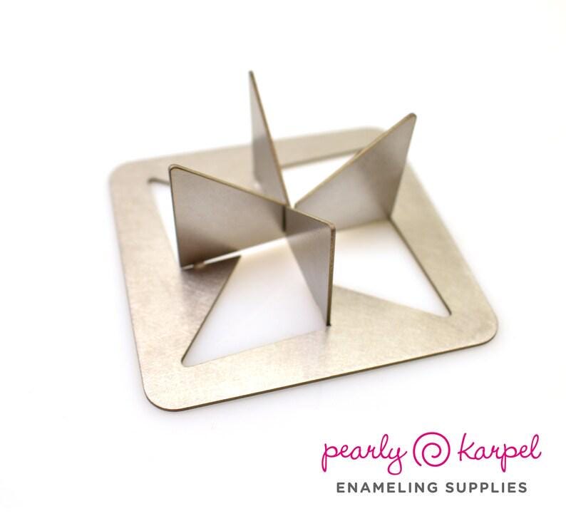 Metal Trivet Tool, Hand Tool, Kiln Enamel Tool, Torch Fired Enamel Tool, Enameling Tool, Painting with Fire, Enameling Supplies