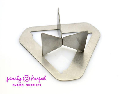 3 Prong Trivet, Trivets for Torch Fire metal working, Stainless Steel Kiln Firing Stilt for Enameling Enamel Work