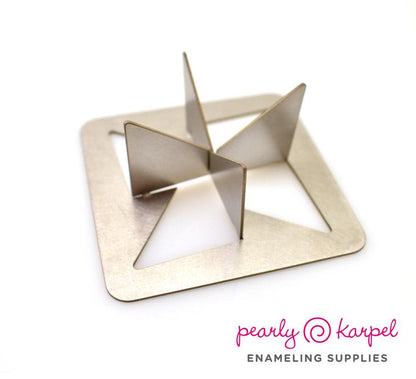 Enamel Trivets, Enameling Tools, Enameling Supplies, Three Point Trivet, Four Prong Trivet, Learn How to Enamel, Torch Fired Enameling