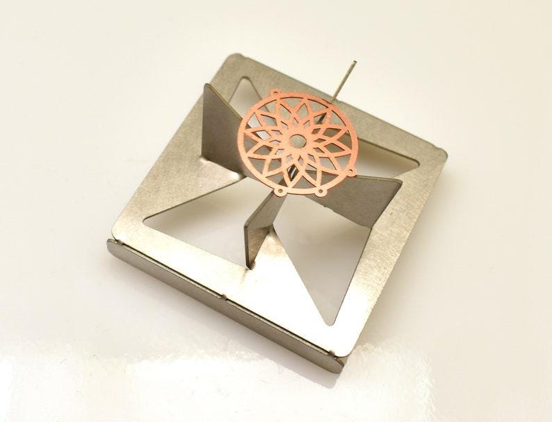 Enamel Trivets, Enameling Tools, Enameling Supplies, Three Point Trivet, Four Prong Trivet, Learn How to Enamel, Torch Fired Enameling
