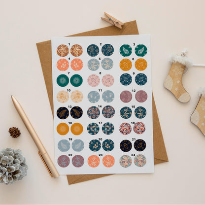 Decals, Circle Ceramic decals - Enamel Decal - Fusible Decal - Glass Fusing Decal ~ Waterslide Decal 5001