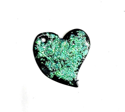Glitter Flakes GF02 - LEAD FREE Iridescent Shifting Colors for Art, Enameling, and DIY Projects