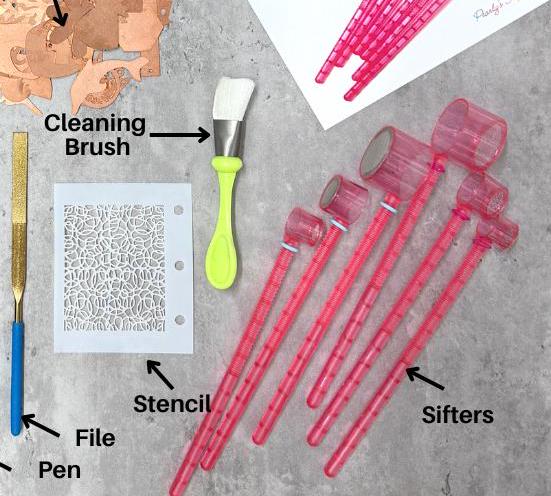 Enameling Supplies The Enamel Kit For Kiln Firing - Everything You Need to Start Your Enameling