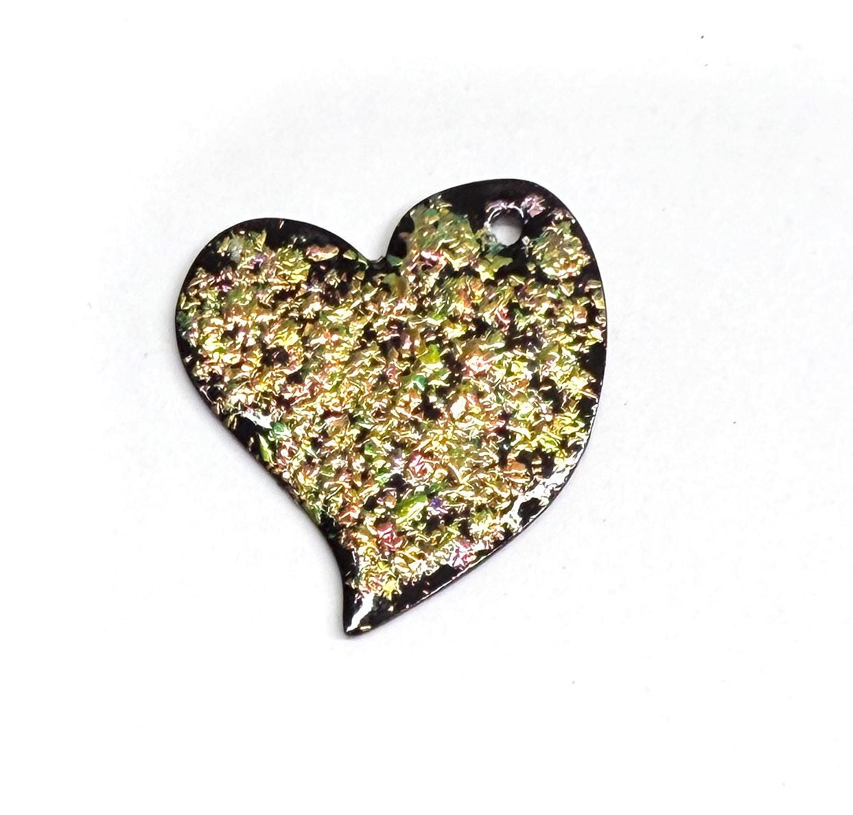 Glitter Flakes GF02 - LEAD FREE Iridescent Shifting Colors for Art, Enameling, and DIY Projects