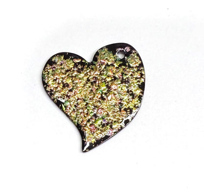 Glitter Flakes GF02 - LEAD FREE Iridescent Shifting Colors for Art, Enameling, and DIY Projects