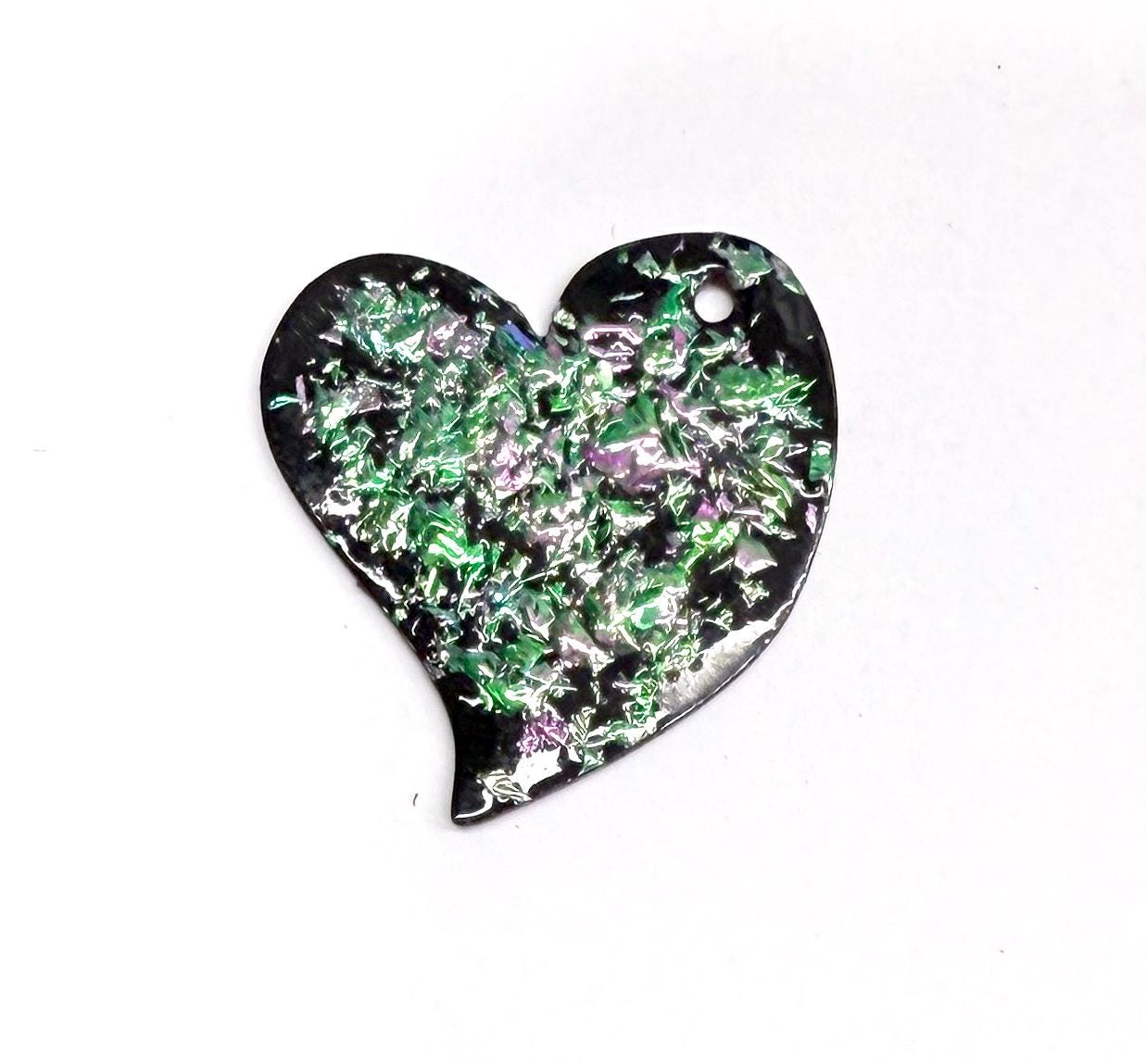Glitter Flakes GF02 - LEAD FREE Iridescent Shifting Colors for Art, Enameling, and DIY Projects
