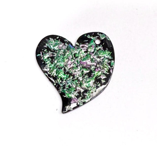 Glitter Flakes GF02 - LEAD FREE Iridescent Shifting Colors for Art, Enameling, and DIY Projects