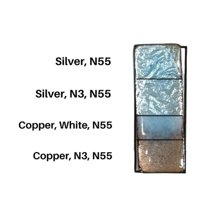New Enamel Powder No. N55 NINOMIYA Transparent Very Pale Water Blue 1oz. (28gr.) Great for torch/kiln/Cloisonné and Wet Packing Enameling