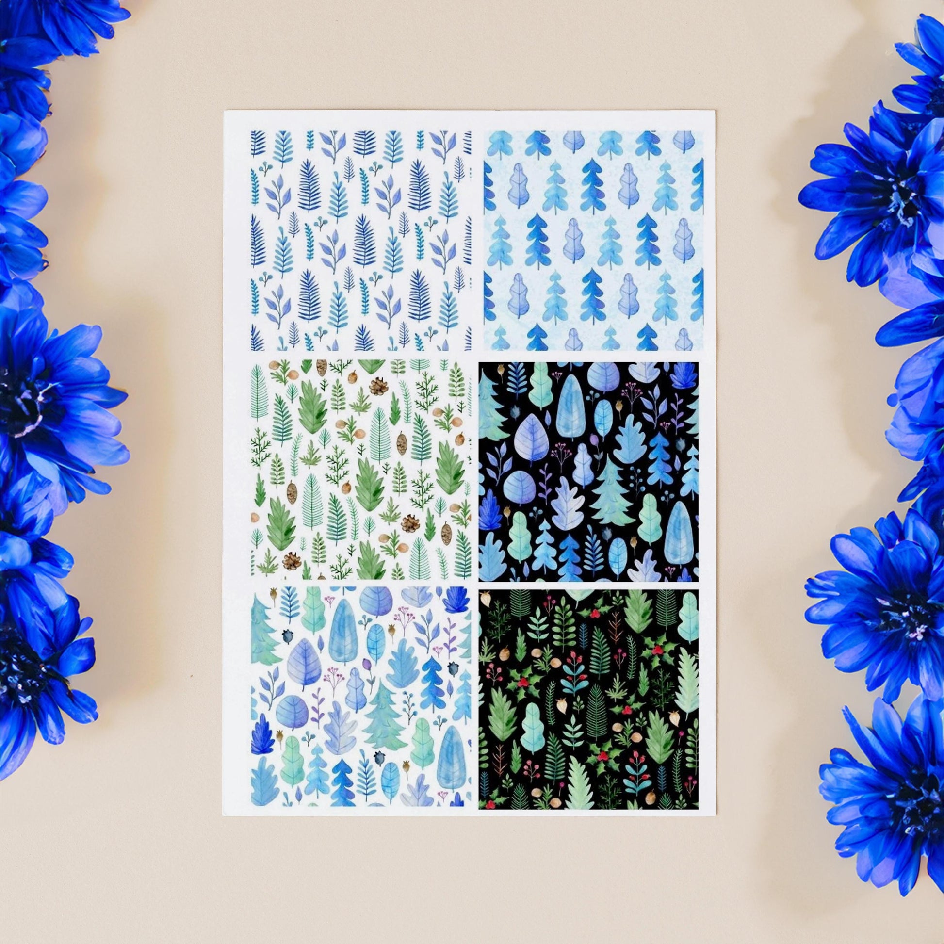 Decals, Ceramic decals - Enamel Decal - Fusible Decal - Glass Fusing Decal ~ Waterslide Decal - 3009