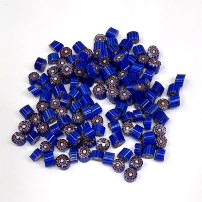 Glass Murrini – 1oz (28g) | COE 104 | Lampwork, Enameling, Fusing, Jewelry Supplies - M625- between 90-140 pcs 5-6mm