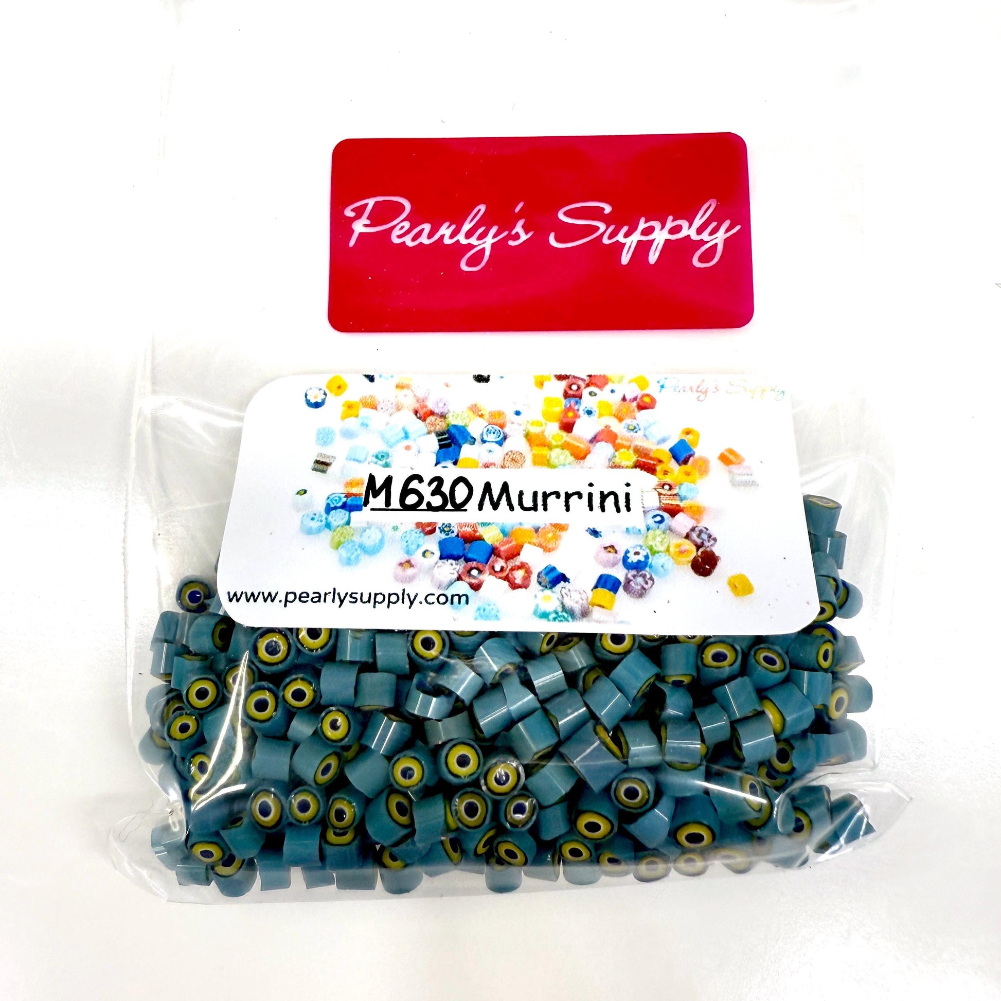 Glass Murrini – 1oz (28g) | COE 104 | Lampwork, Enameling, Fusing, Jewelry Supplies - M630 between 90-140 pcs 3-5mm