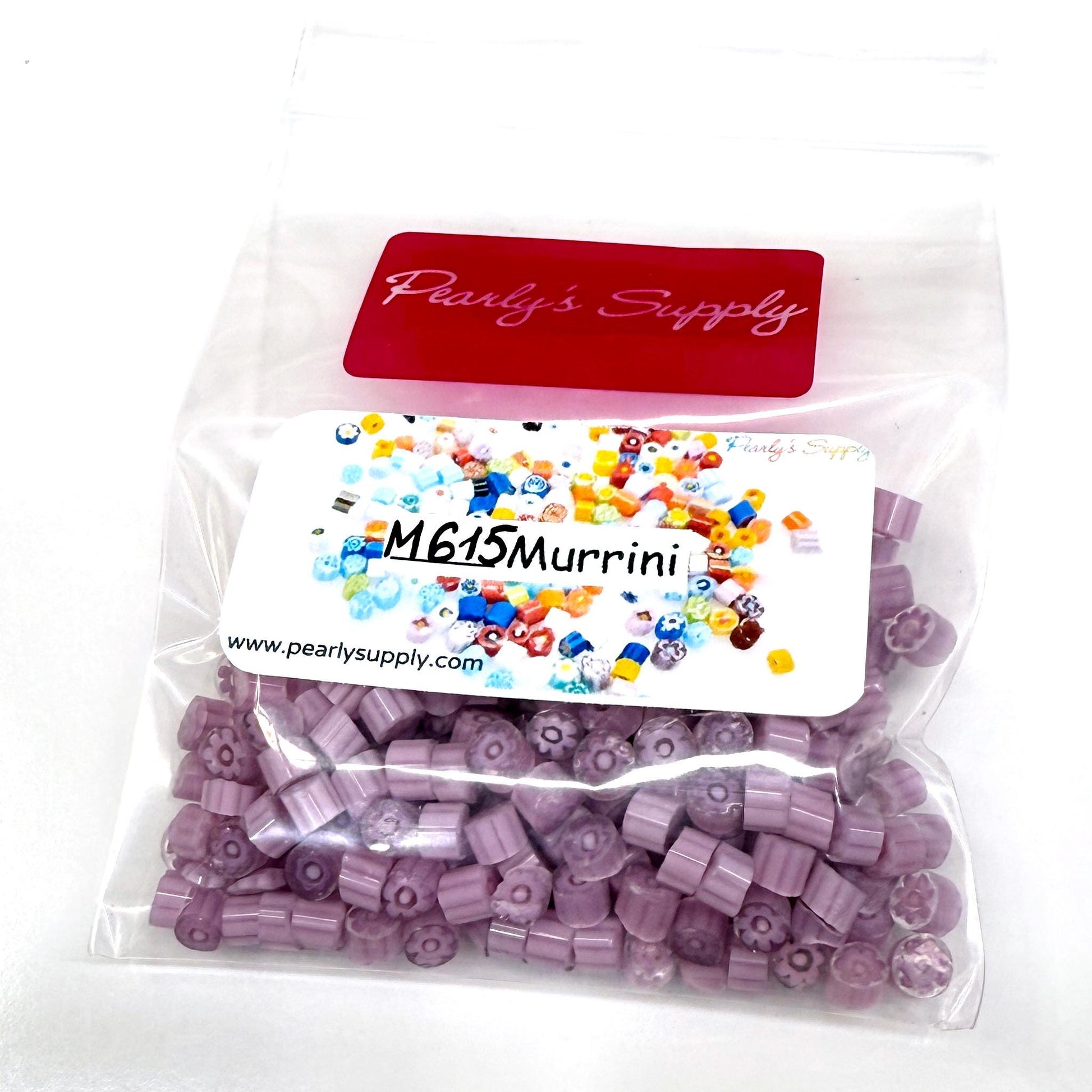 Glass Murrini – 1oz (28g) | COE 104 | Lampwork, Enameling, Fusing, Jewelry Supplies - M615 - between 90-140 pcs 5-6mm