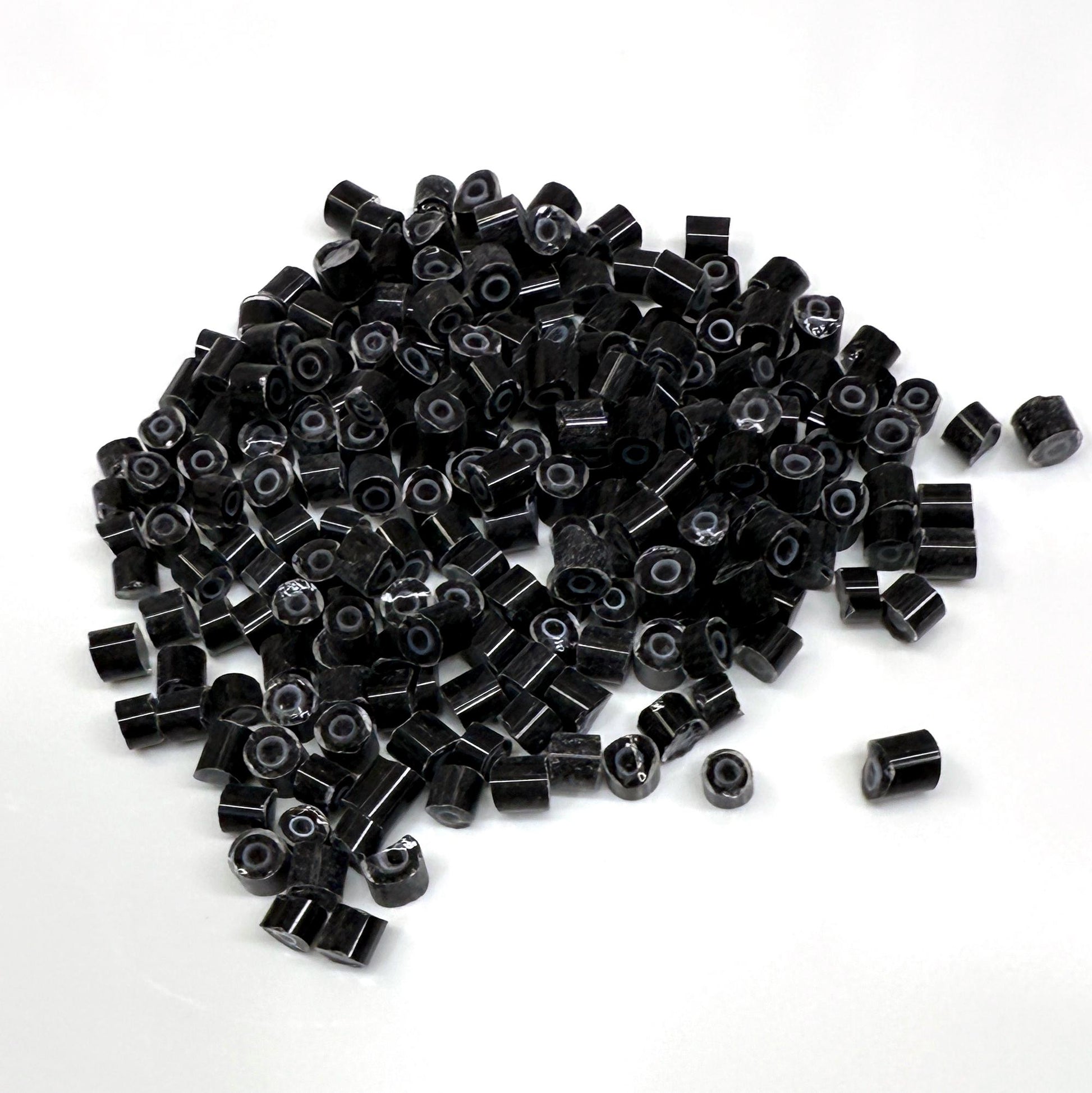 Glass Murrini – 1oz (28g) | COE 104 | Lampwork, Enameling, Fusing, Jewelry Supplies - M617 - between 90-140 pcs 3-5mm