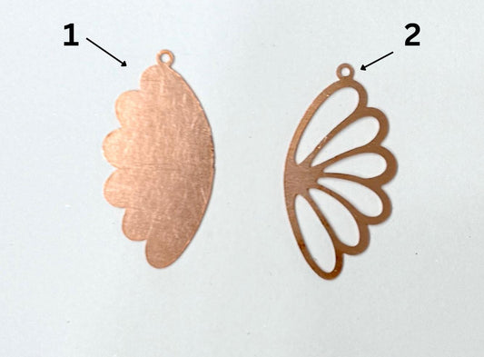 Copper Blanks - 1012# Copper blank, stamped enamel, solid copper, stamping blank, personalized copper blank, raw copper