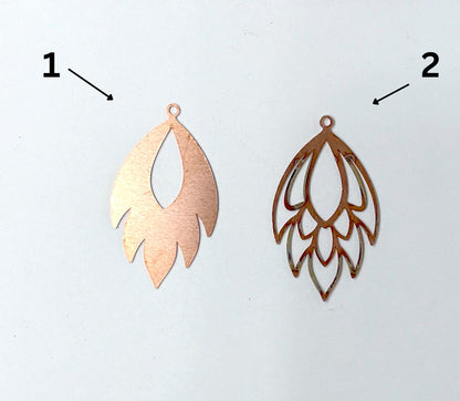Copper Blanks - 1006# Copper blank, stamped enamel, solid copper, stamping blank, personalized copper blank, raw copper