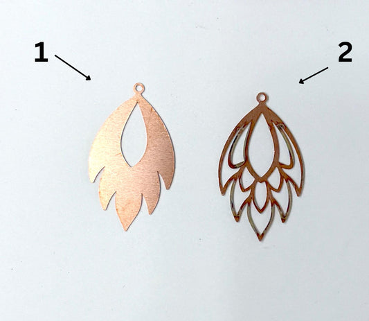 Copper Blanks - 1006# Copper blank, stamped enamel, solid copper, stamping blank, personalized copper blank, raw copper