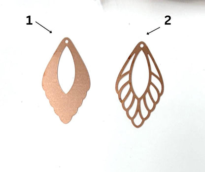 Copper Blanks - 1014# Copper blank, stamped enamel, solid copper, stamping blank, personalized copper blank, raw copper