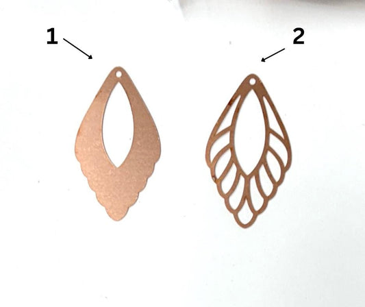 Copper Blanks - 1014# Copper blank, stamped enamel, solid copper, stamping blank, personalized copper blank, raw copper
