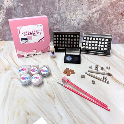 Press & Paint Enamel Kit - Personalize and Create