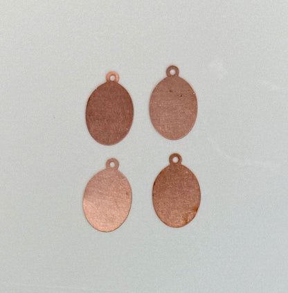 Copper Blanks - 1024# Drop Copper blank, stamped solid copper, personalized 24 Gauge, Solid, copper blank, raw copper