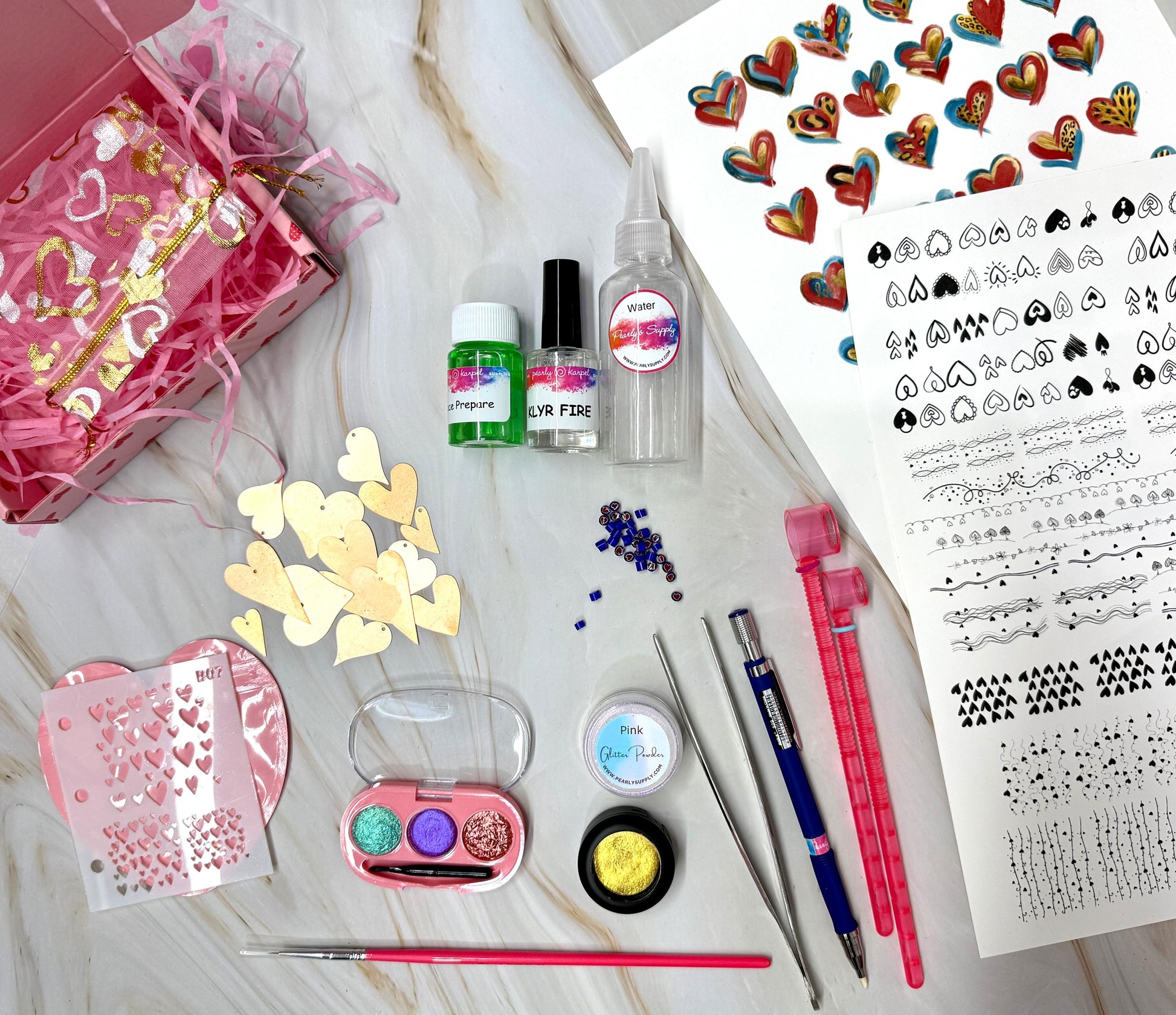 Love in Enamel Kit – Complete Valentine Enameling Set Worth 150 UDS