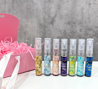 Luster Mist Enamel Kit – 7 Spray Colors for Metallic Effects on Enamel | Jewelry Making Kit