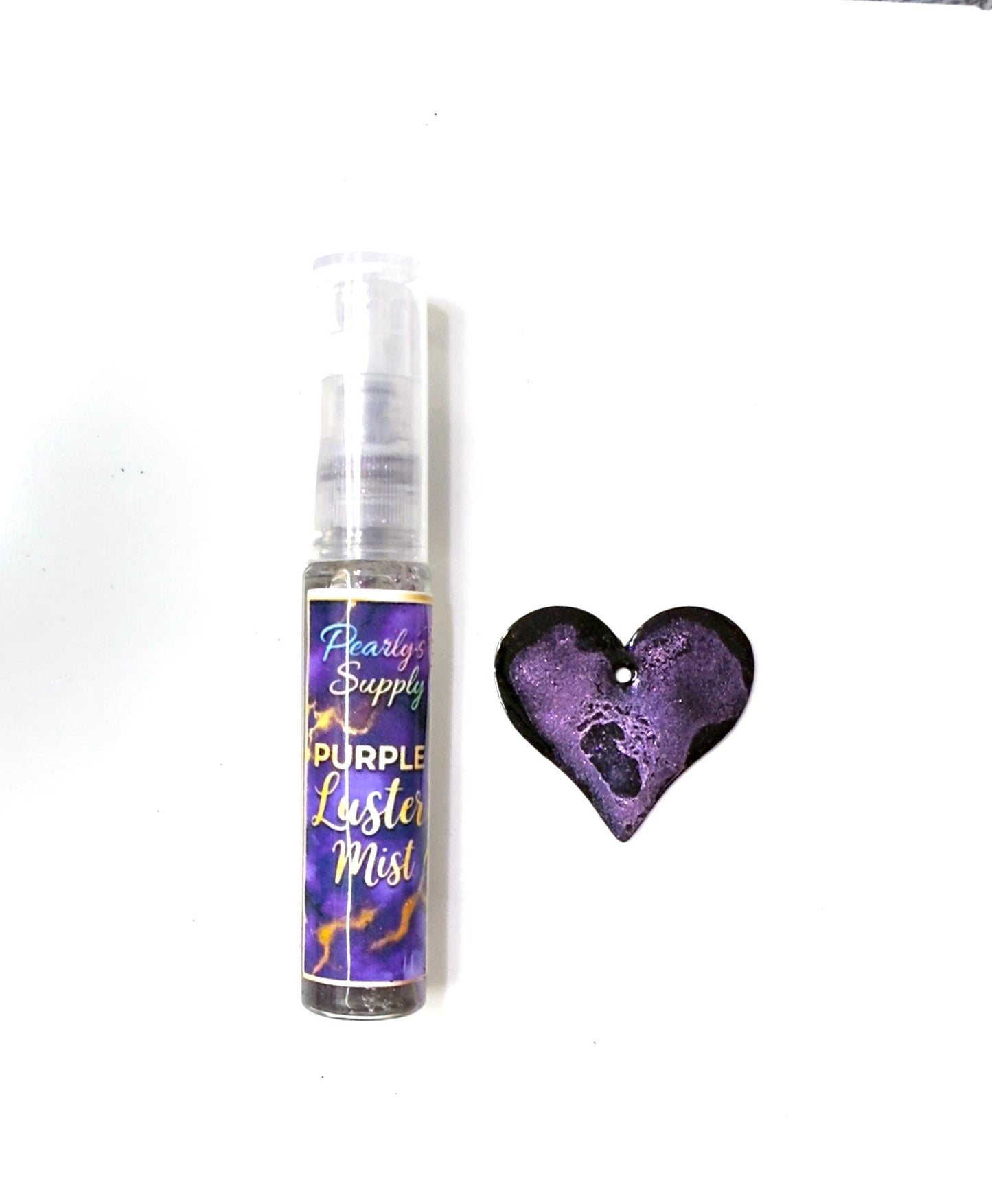 Luster Mist Enamel Kit – 7 Spray Colors for Metallic Effects on Enamel | Jewelry Making Kit