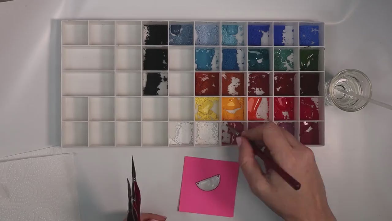 Kits, True Colors Paints For Enamel - The complete kit - including Liner Gel Kit - lead free