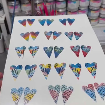 Decals, Winter Ceramic decals - Enamel Decal - Fusible Decal - Glass Fusing Decal ~ Waterslide Decal - 7003